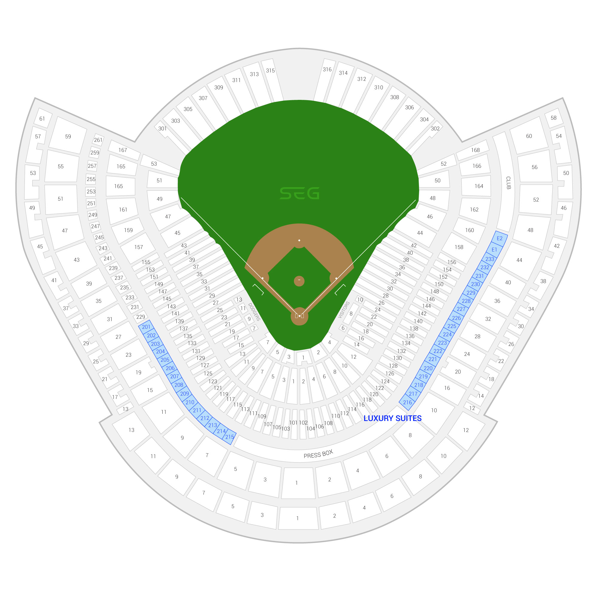 Suite tour at Dodger Stadium (9/23/2022) 