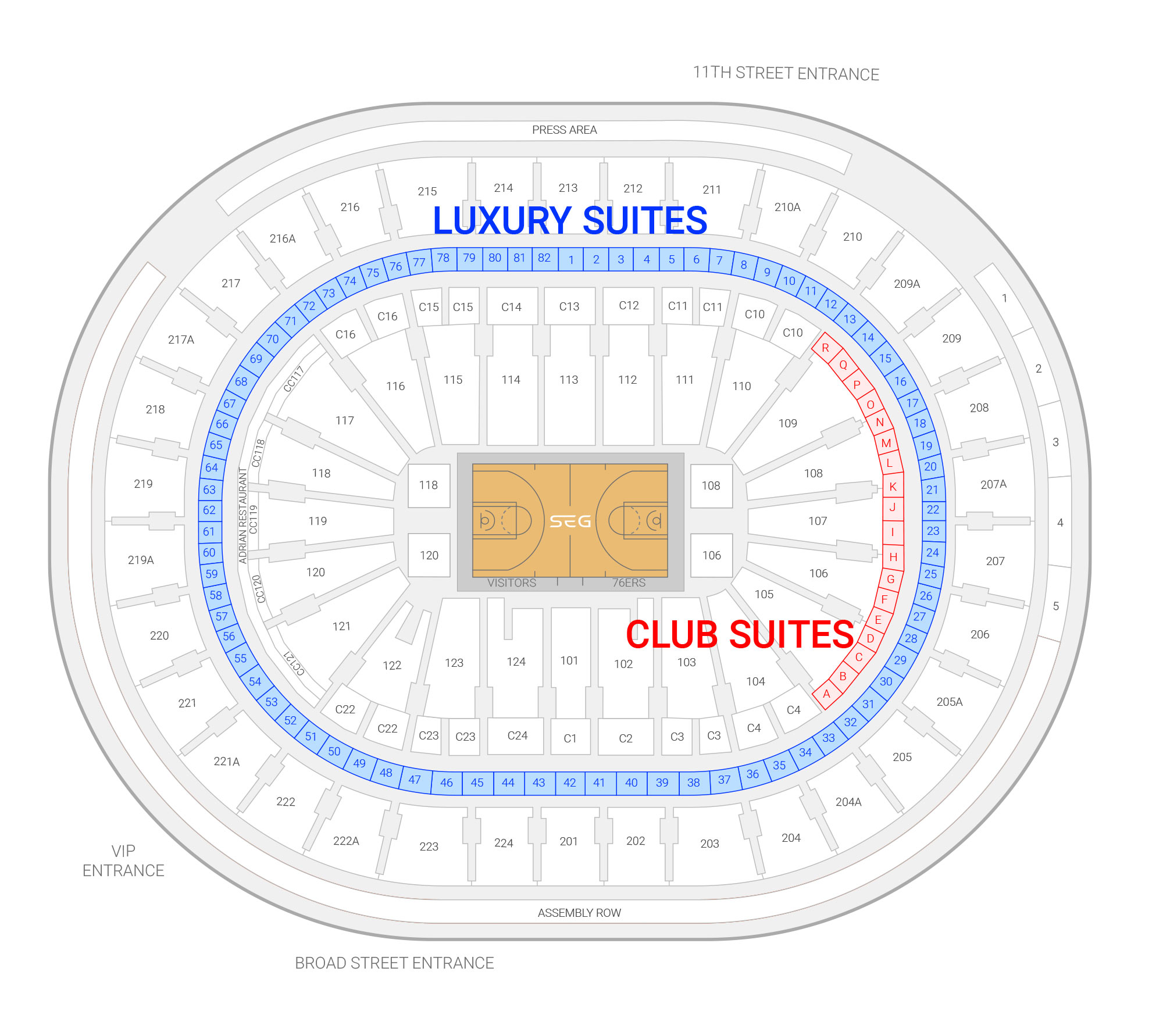 Philadelphia 76ers Tickets, Packages & Wells Fargo Center Hotels