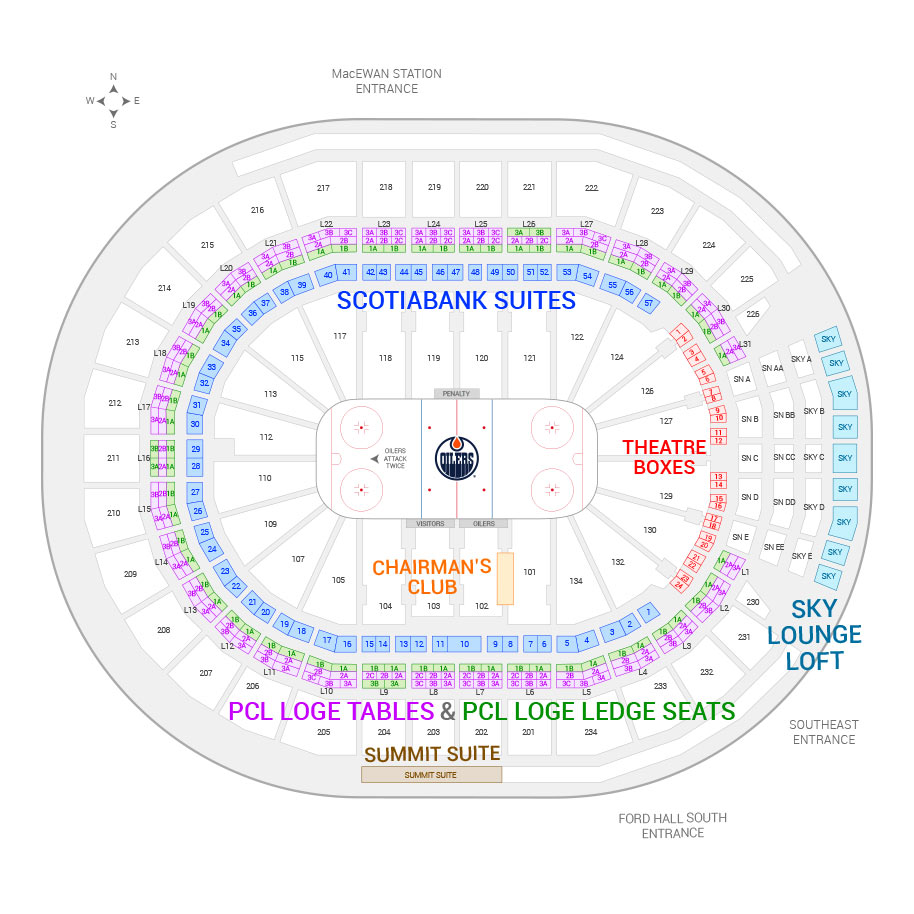 Ticket Guy - Executive Loge Seating at Rogers Place Events