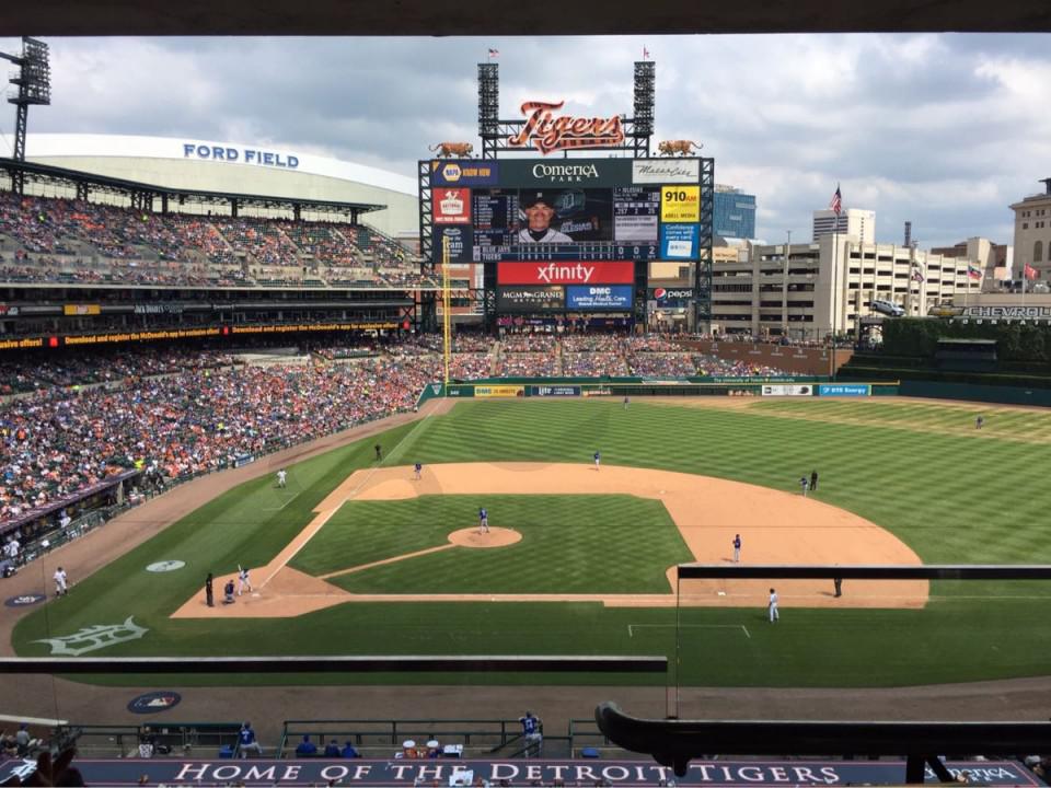 My experience at Comerica Park, from a visiting fan - Bless You Boys