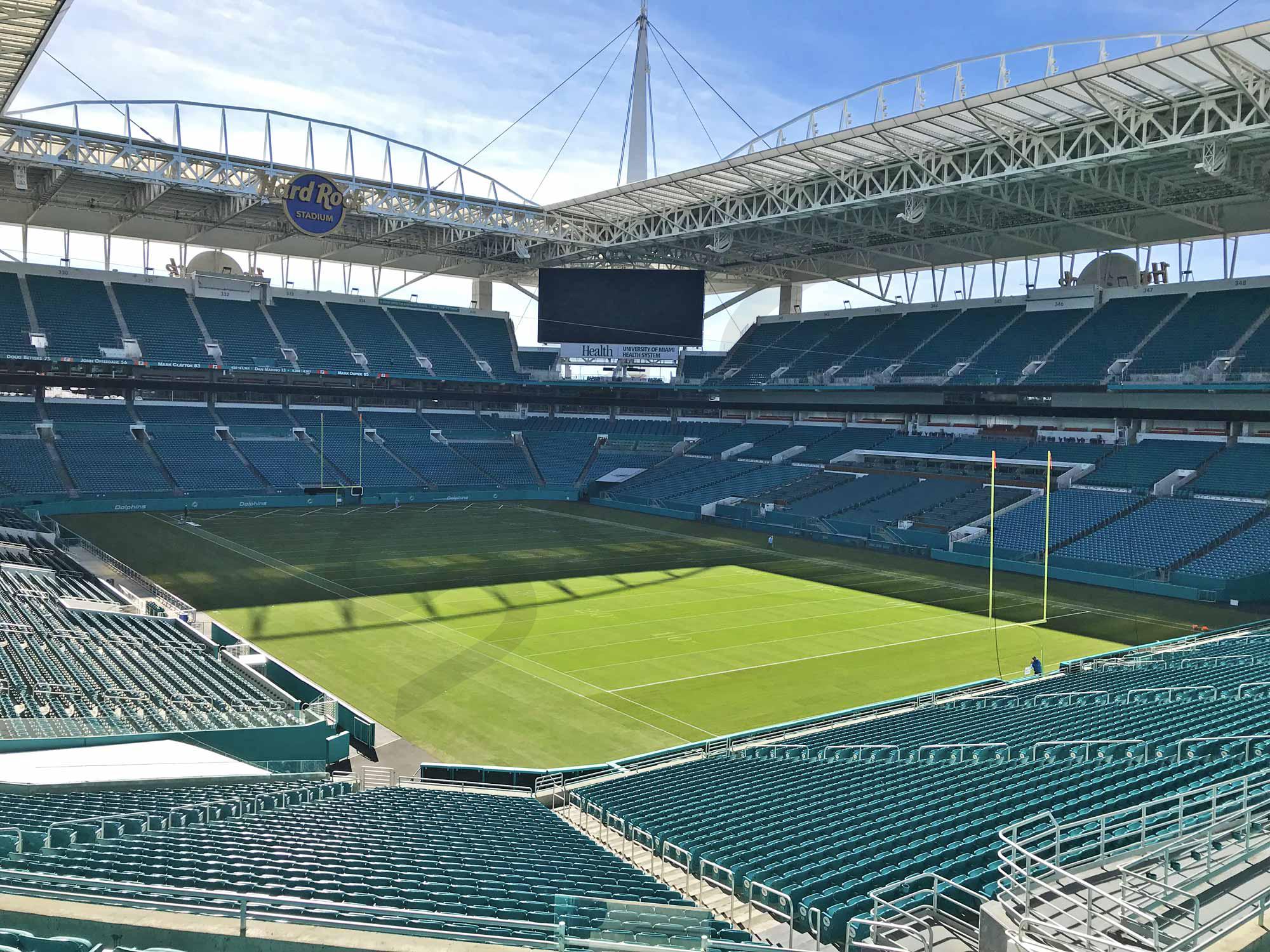 Miami Dolphins vs. Carolina Panthers Suites