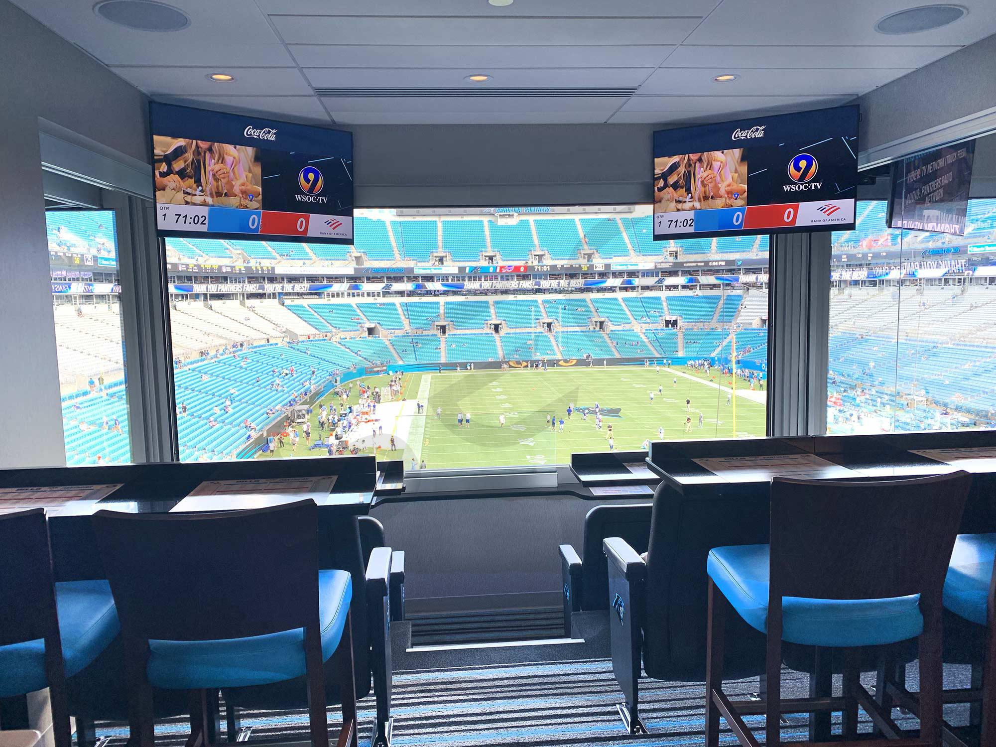 Carolina Panthers vs. Dallas Cowboys Suites