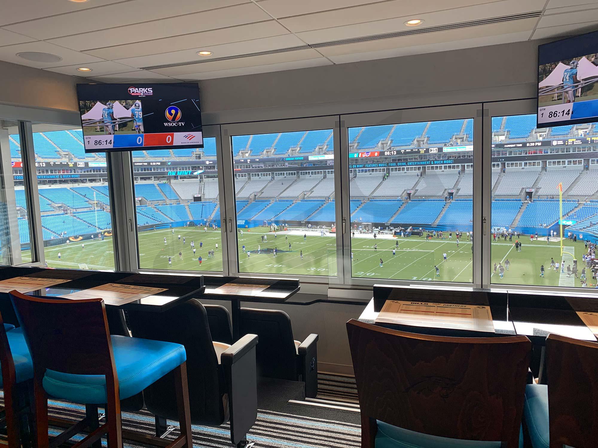 Carolina Panthers vs. Houston Texans Suites