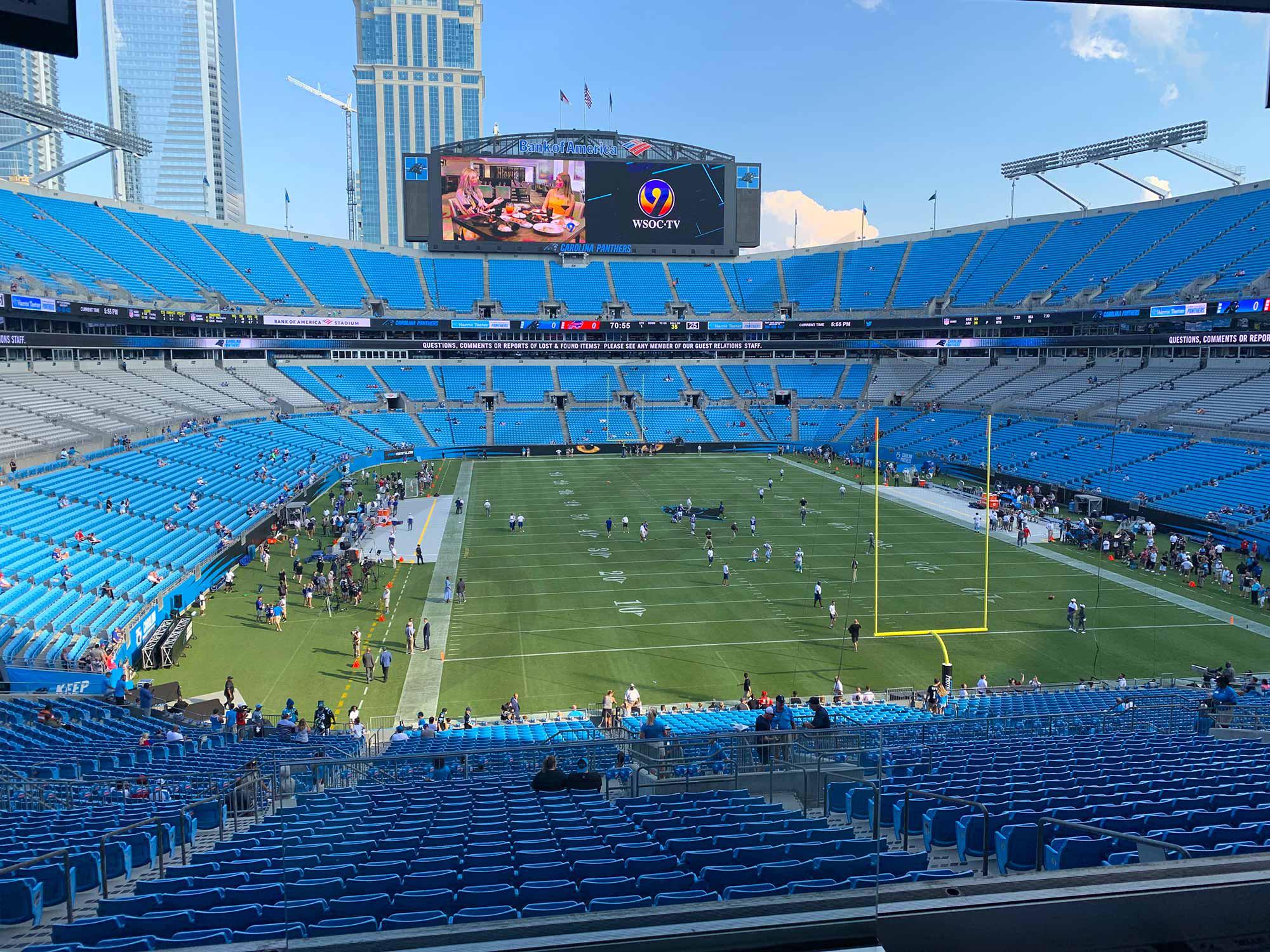 Carolina Panthers vs. Houston Texans Suites