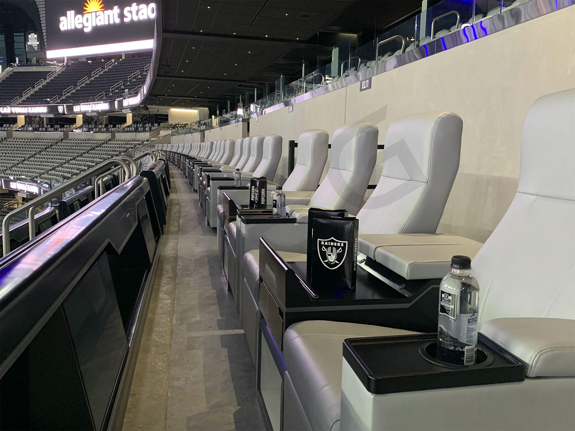 Las Vegas raiders club seat season ticket holder