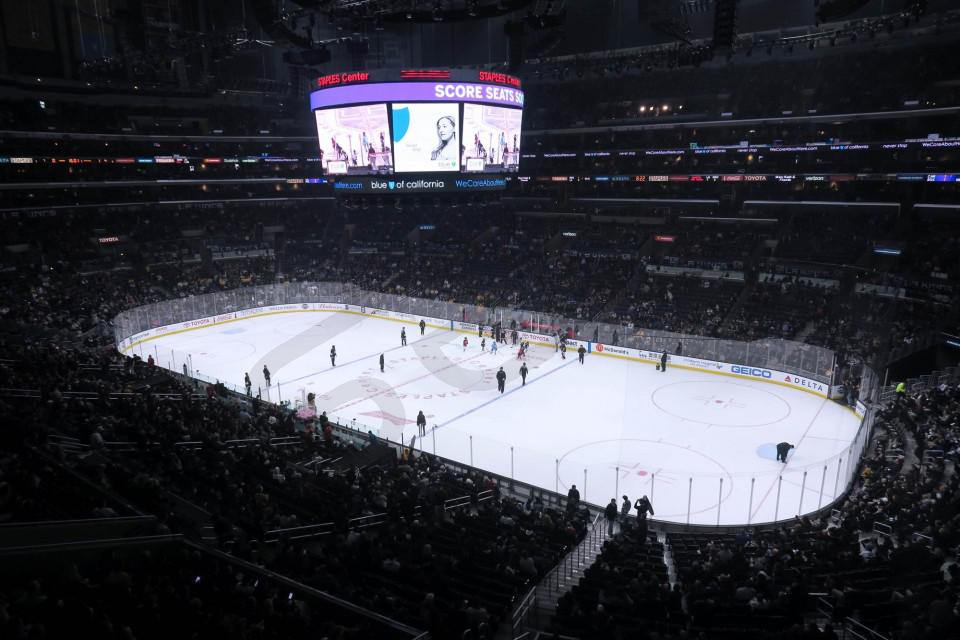 AT LONG LAST: A Day At Staples Center (and with the Los Angeles